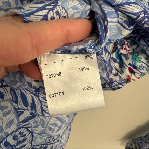 Liberty Arts Fabrics by Ganesh Button Down Blouse - Picture 3 of 6